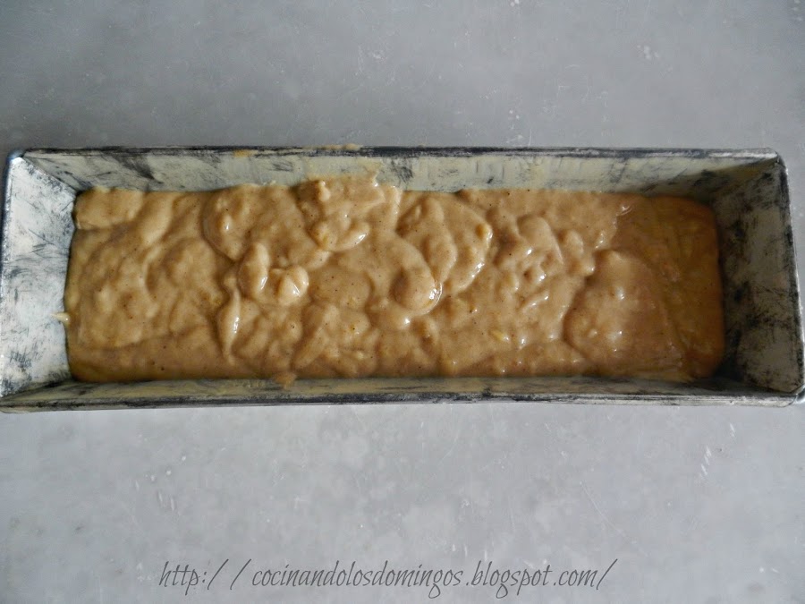 Budín vegano de banano