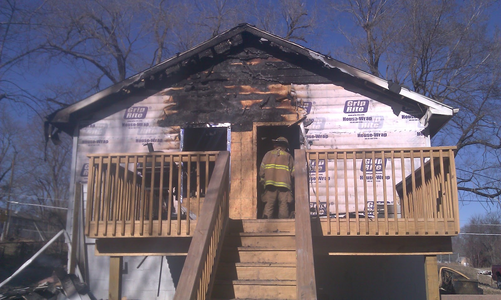 RAYTOWN FIRE PROTECTION DISTRICT Late Morning Fire Heavily Damages Home