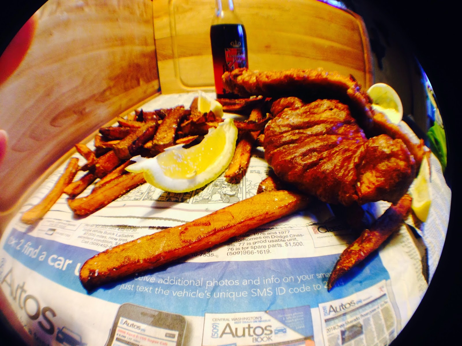 TheFatPastor The Fat Pastor's Guinness Beer Battered Fish & Chips