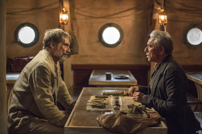 Timothy Dalton and Wes Studi in Penny Dreadful Season 3