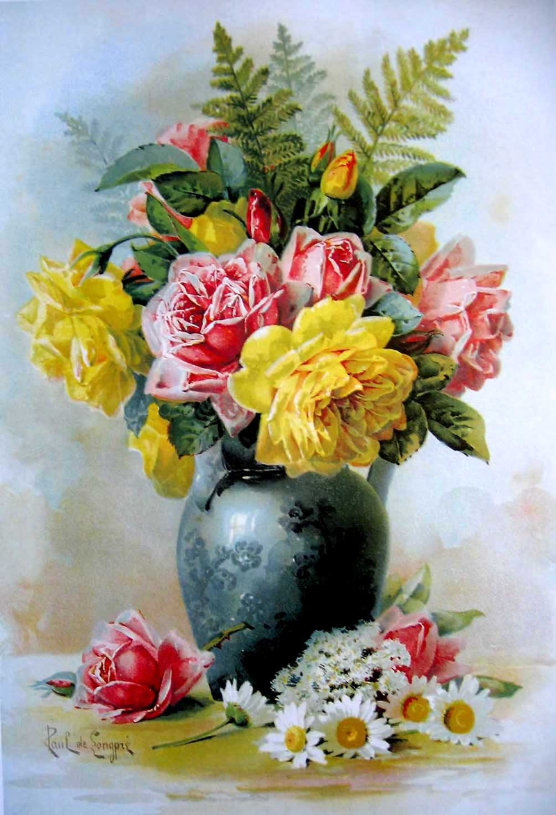 Paul de Longpre 1855-1911 - French-born American painter - Tutt'Art@ Paul de Longpre 1855-1911 - French-born American painter - Tutt'Art@