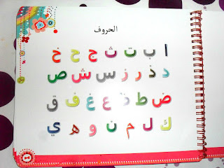 arabic alphabet from letter tracing book by fun tree books