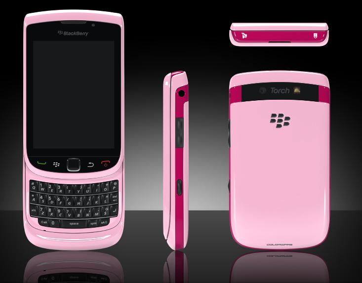 I am Xiaoxin aka Summer. PINK Blackberry Torch 9800