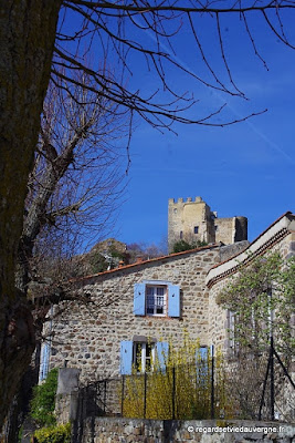 Village de Montaigut-le-Blanc, Puy-de-Dôme, Auvergne.