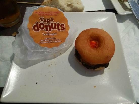 Tapa donut Bar Tentempié Plasencia