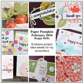 Join my Paper Pumpkin Patch to get exclusive project idea sheets for even MORE alternative ideas for using your Paper Pumpkin kits www.juliedavison.com
