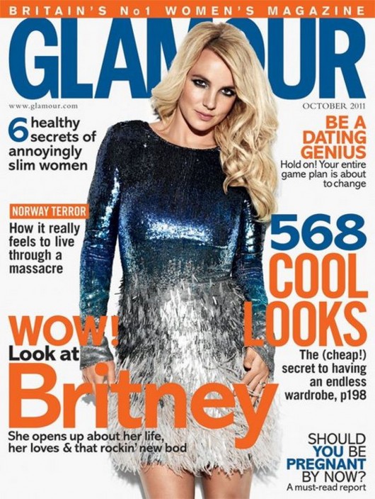 Britney Spears In British Glamour Magazine