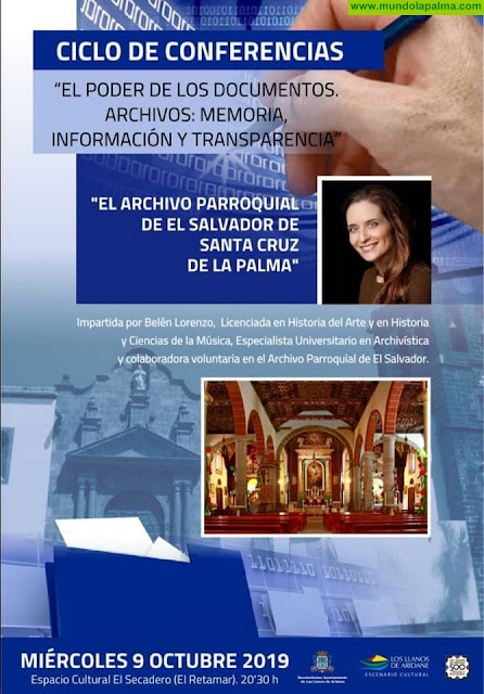 Ciclo de conferencias: " El poder de los documentos. Archivos: Memoria, información y transparencia"