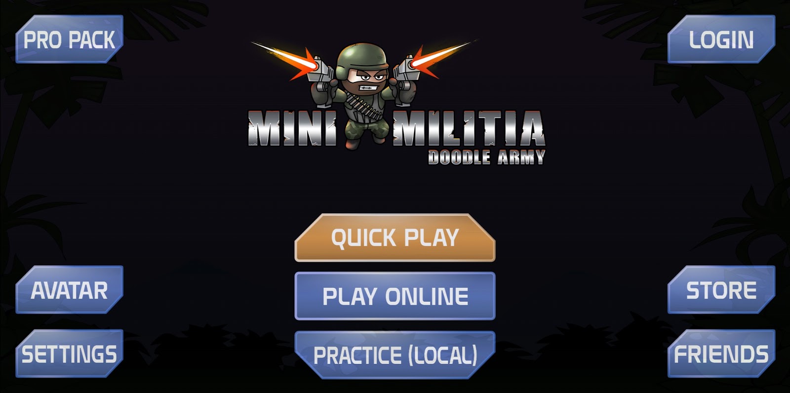 doodle army 2 mini militia mod apk version 4 2 7 pro pack purchased