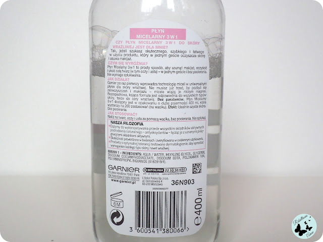 Moje porównanie płynów micelarnych - Garnier, BeBeauty i Selfie Project Moje porównanie płynów micelarnych - Garnier, BeBeauty i Selfie Project