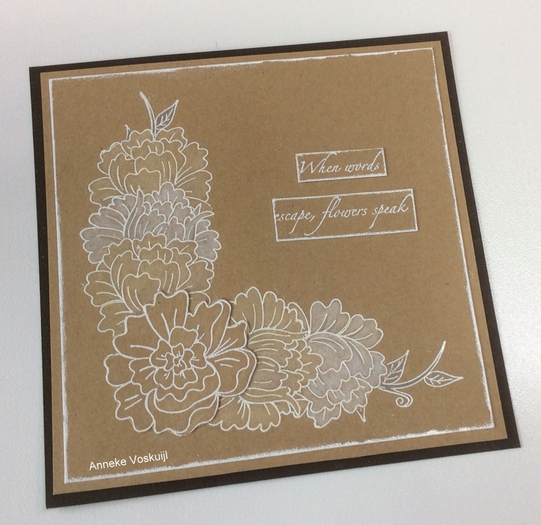 ANNEKESCARDART When words escape flowers speak