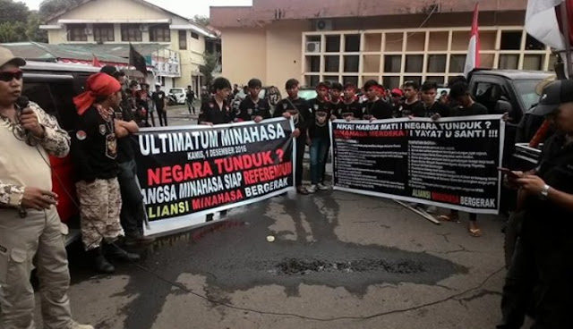 Ancam Minahasa Merdeka, Bukti Ahoker Pengkhianat NKRI