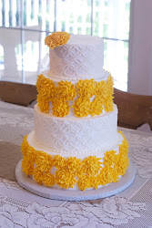 yellow bright cake cakes cupboard country