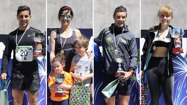 Ganadores de la X Milla de Lutxana Ganadores de la X Milla de Lutxana