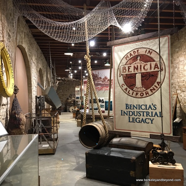 warehouse in back of Benicia Historical Museum at the Camel Barns in Benicia, California warehouse in back of Benicia Historical Museum at the Camel Barns in Benicia, California