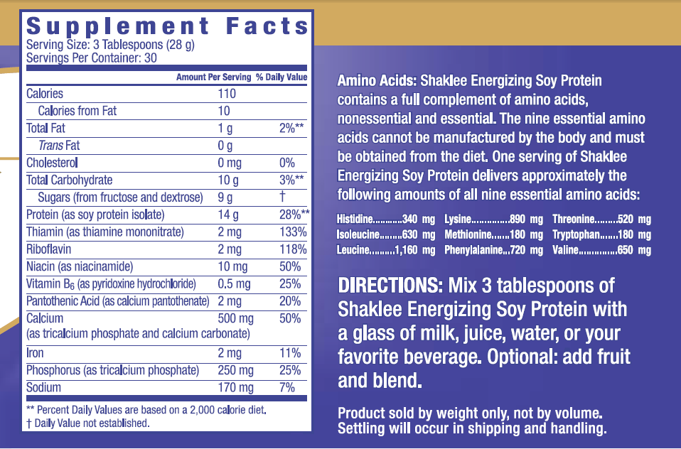 esp shaklee