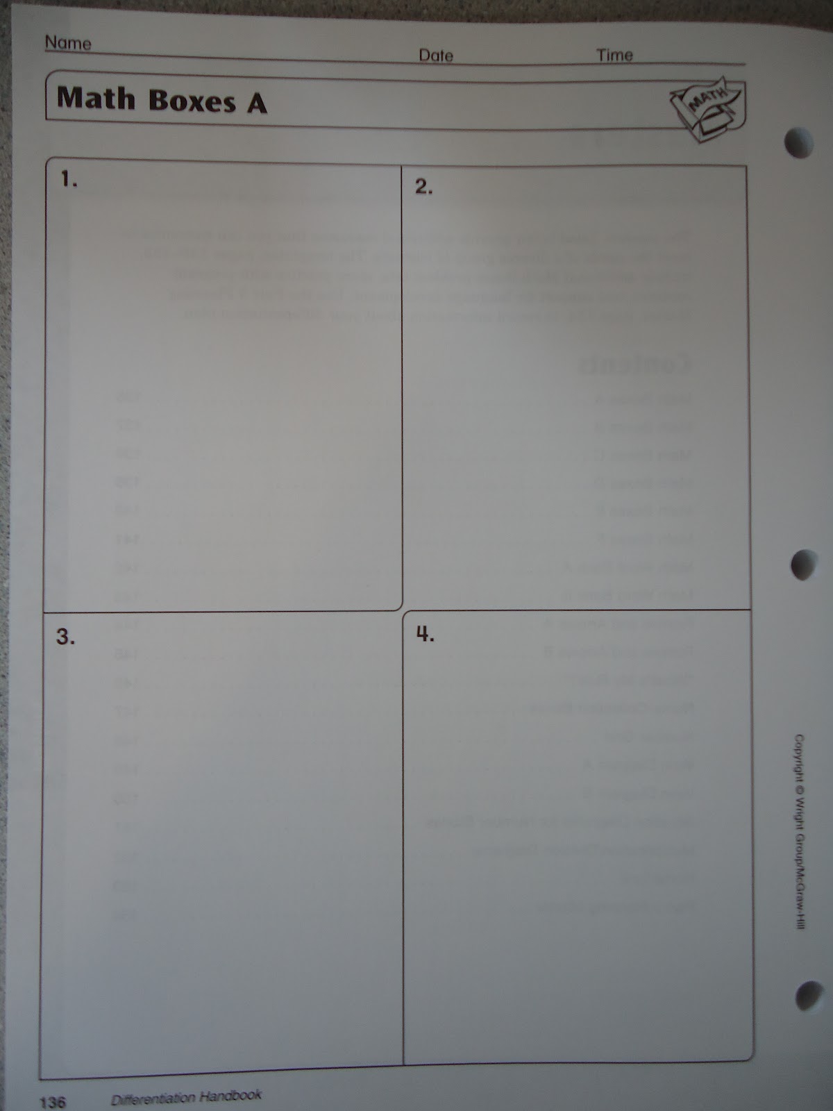 Math Workshop, Part 5