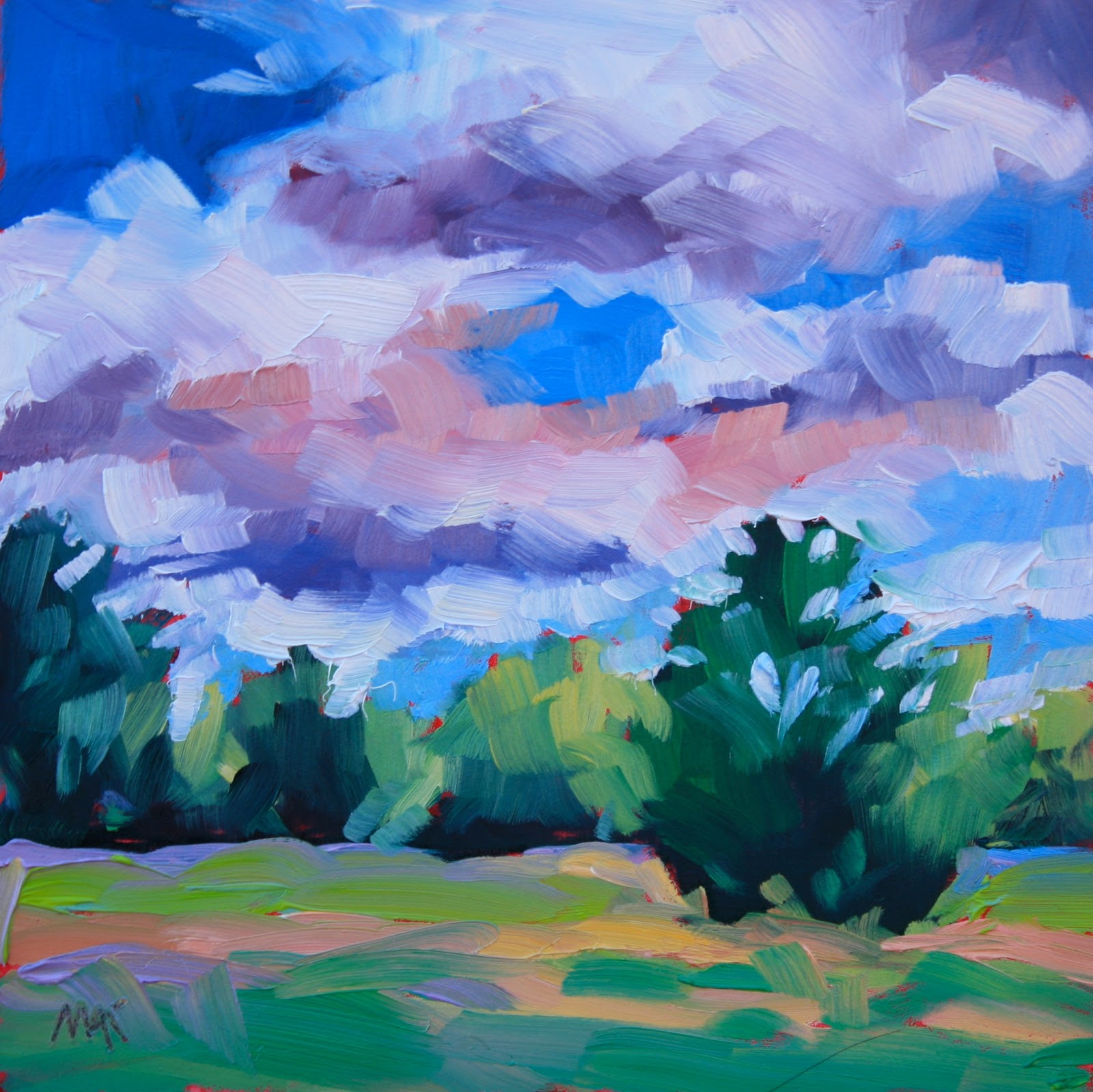 Mary Anne Cary Paintings Maine Landscape 17