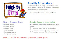 Paint by Idioms homepage