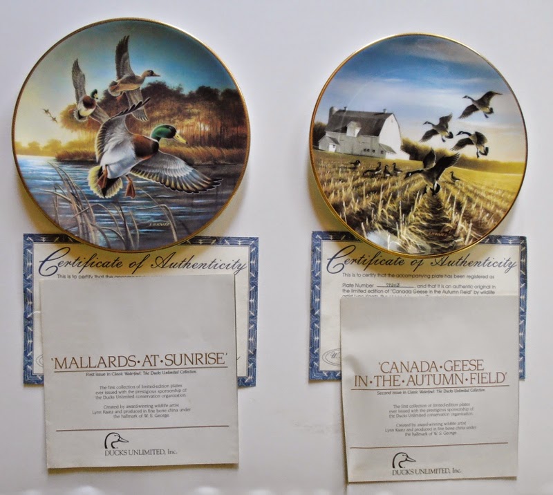 Mz Gobsmack Ducks Unlimited Plates, Federal Duck Plate, 1 Danbury