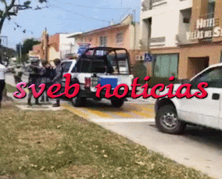 Balacera y persecucion tras presunto asalto en Boca del Rio Veracruz