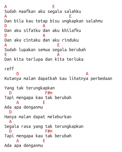 chord peterpan ada apa denganmu