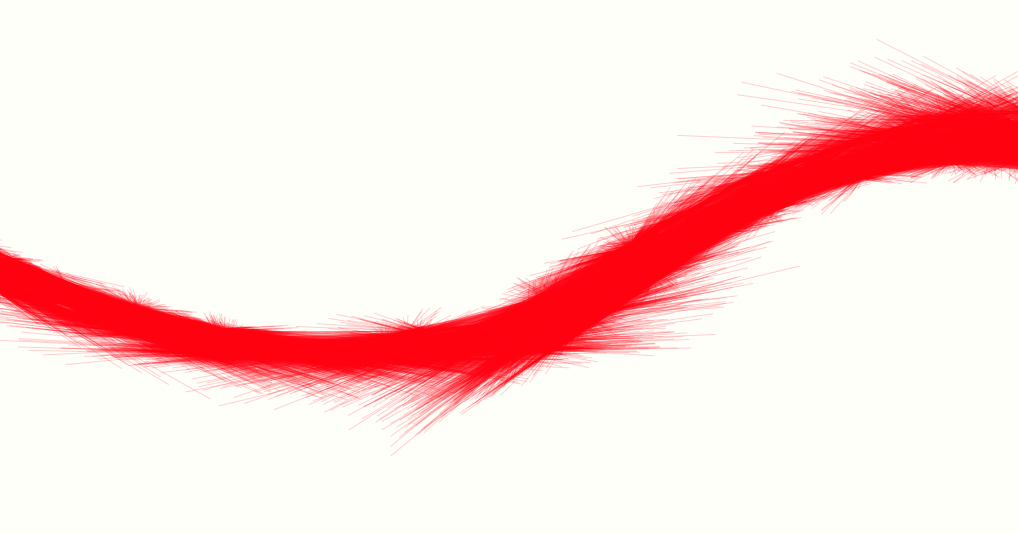 Картина красная полоса на белом фоне