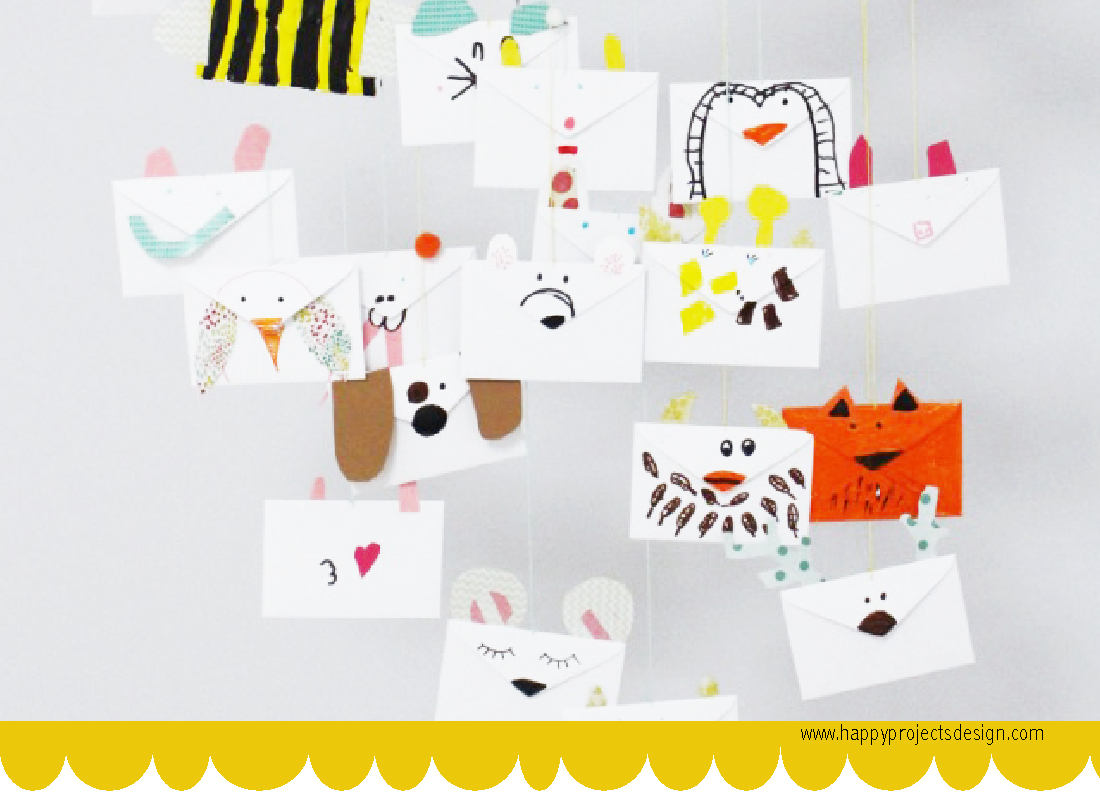 Calendario de adviento sobres DIY Calendario de adviento sobres DIY