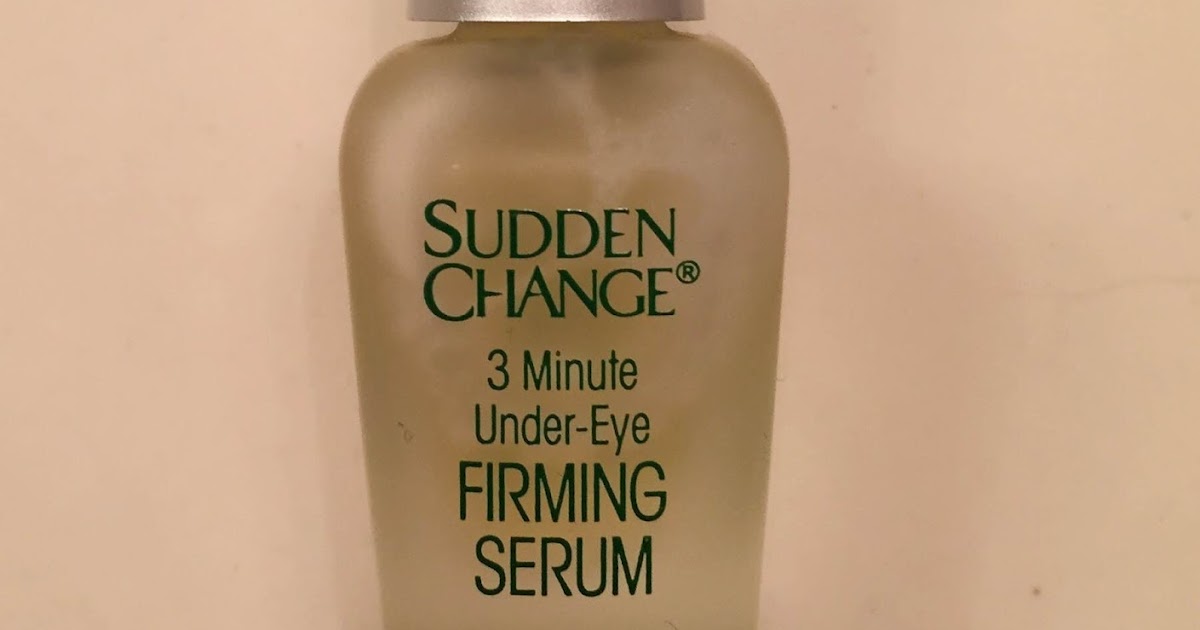 3 minute under eye firming serum