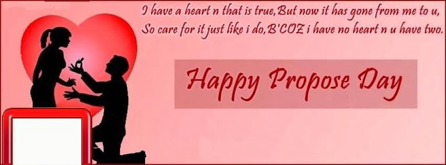 Free Download Happy Propose Day Facebook Cover Pic