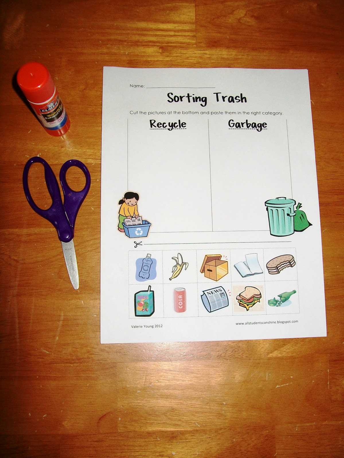 Earth Day Unit: Reduce, Reuse, Recycle with Free Printables - Every ...