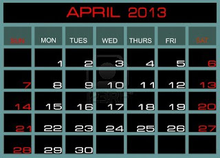 Free Printable Calendar: Free Printable Calendar April