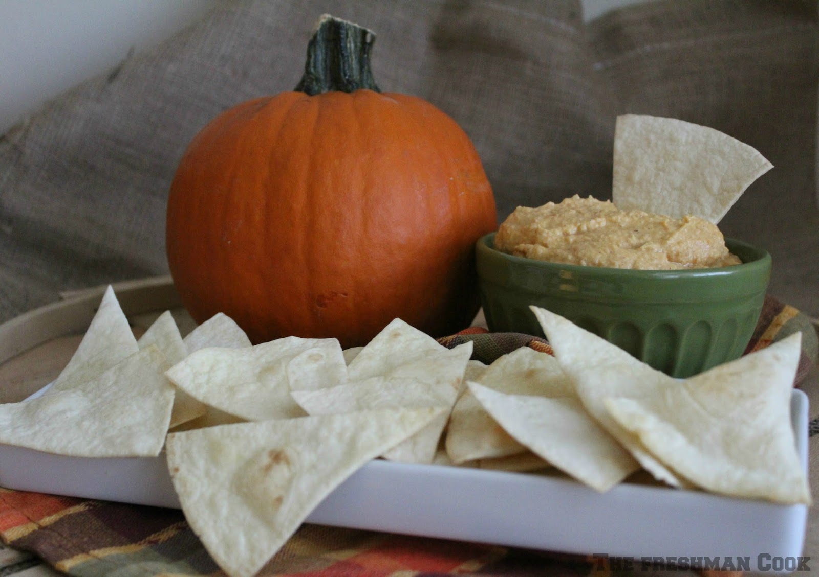 The Freshman Cook Pumpkin Hummus / PUMPKINWEEK