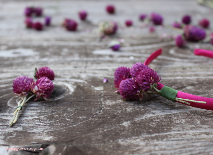 Diadema flores secas DIY