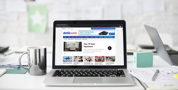 Detikweb - News Premium Blogger Template 