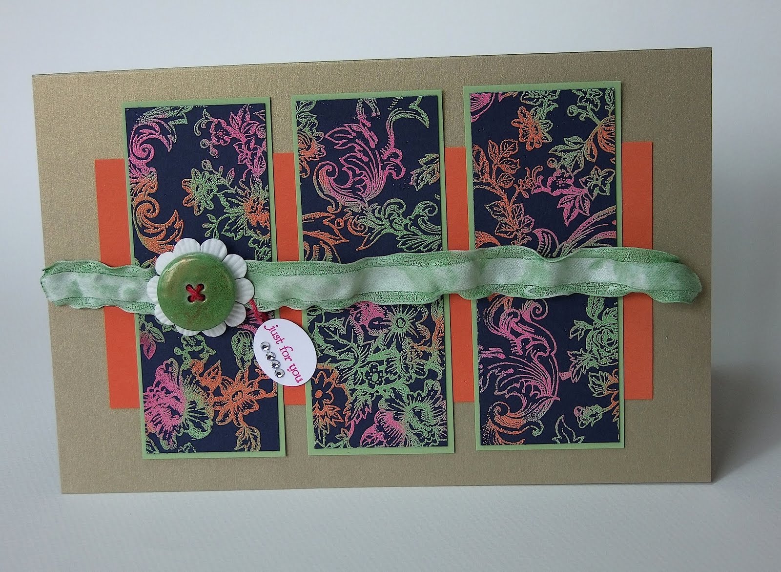 Kitty Stamp: Colored Embossing Powder Techniques
