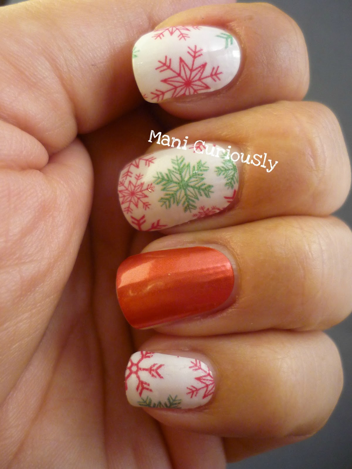 Mani Curiously...: Incoco Nail Polish Applique Review