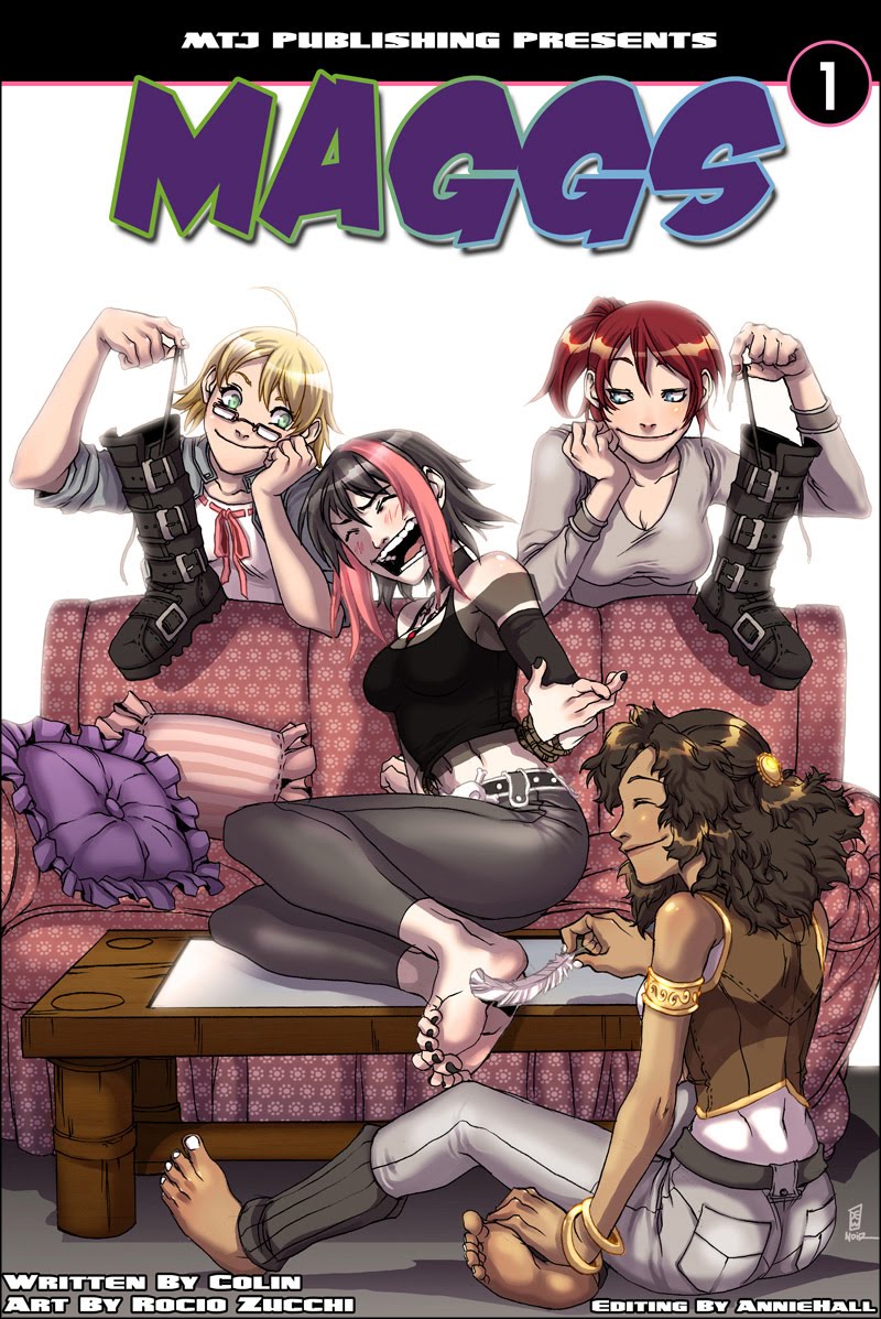 DewNoir: Maggs_01_cover_&_pinup