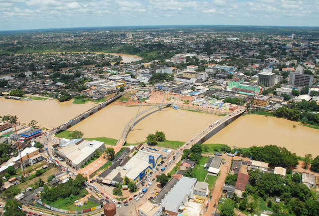 Vista aérea de Rio Branco - Acre