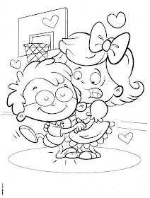 Rayito de Colores: Día de San Valentín para colorear