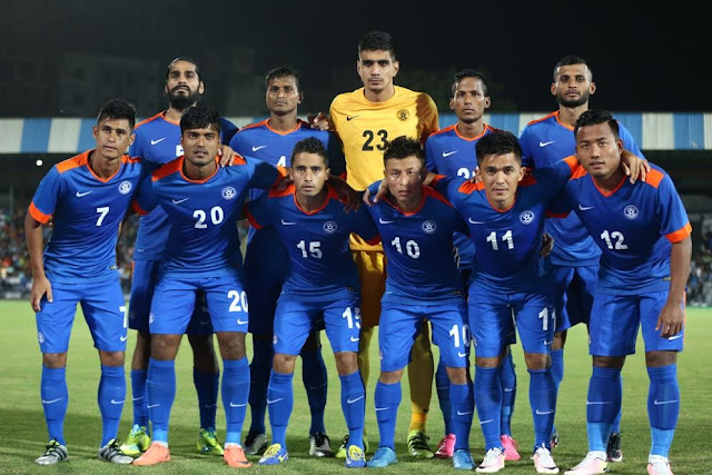 Team India ranked 101 in the latest FIFA World Rankings India climb 31 places to be ranked 101 in the FIFA Rankings