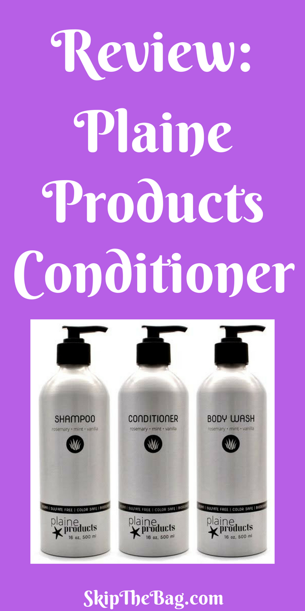 Skip The Bag Review Plaine Products Conditioner