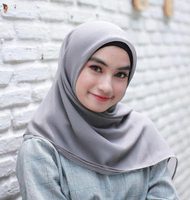 model hijab untuk wajah bulat terbaru
