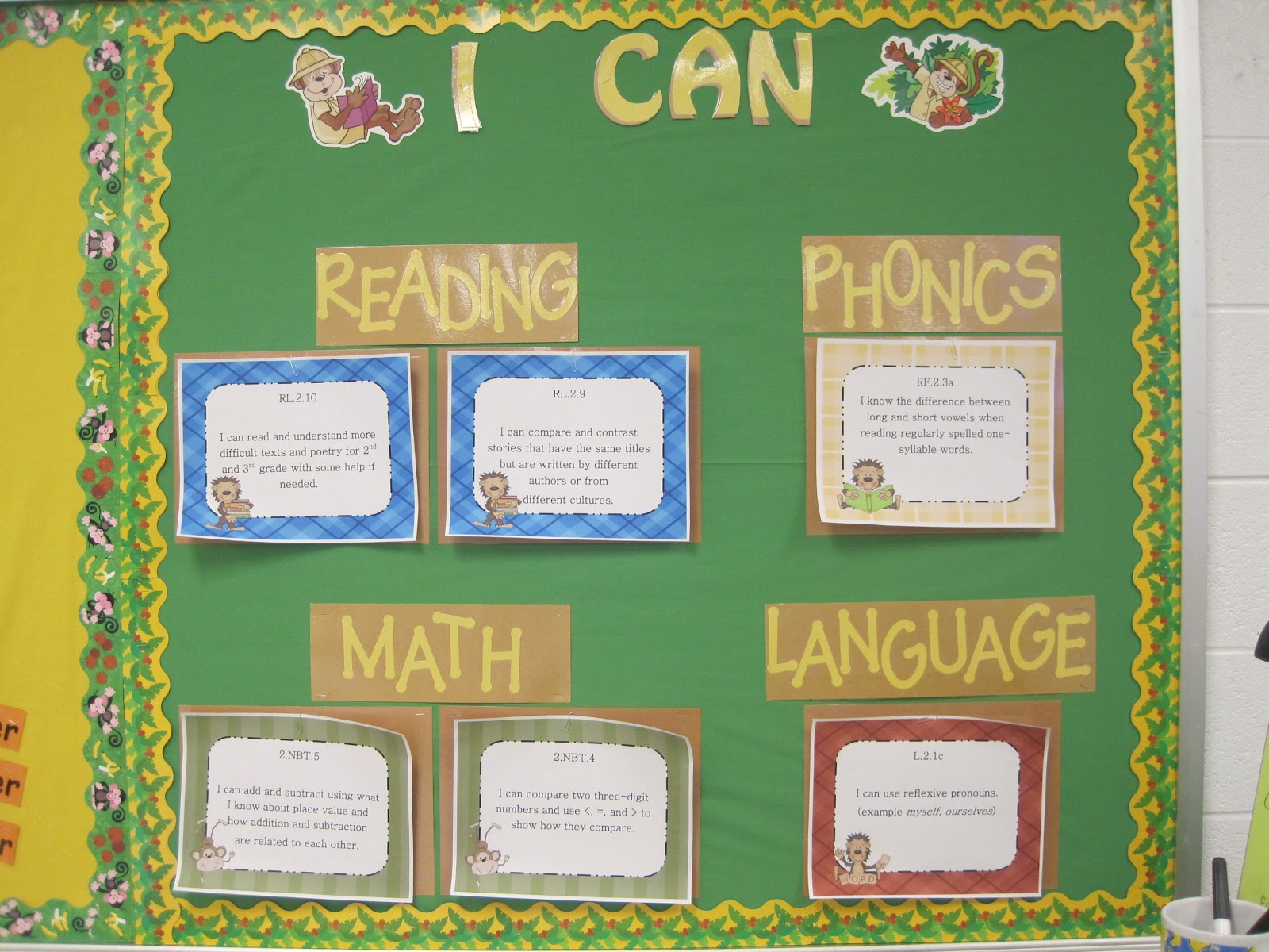 Savvy Second Graders "I Can" Statements