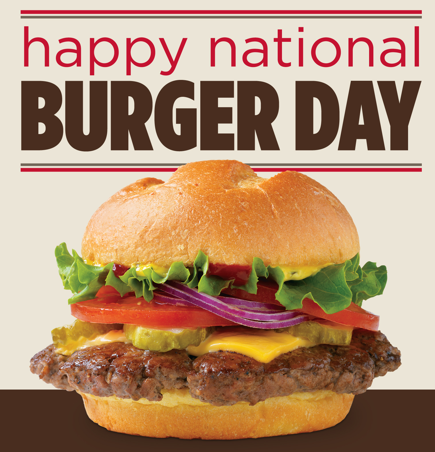 National Burger Day August 25th 2016 Saiprojects