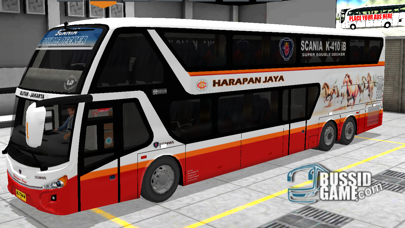 Livery Bus Harapan Jaya SDD By Doel - Gudang Livery, Skin ...