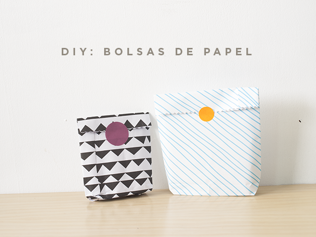 diy: bolsas de papel para regalos - MLC Estudio Inspiración diseño para tu día a día