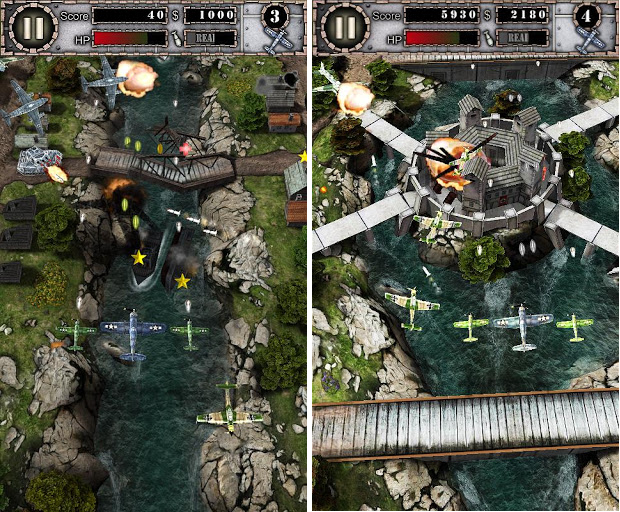 air attack hd android game