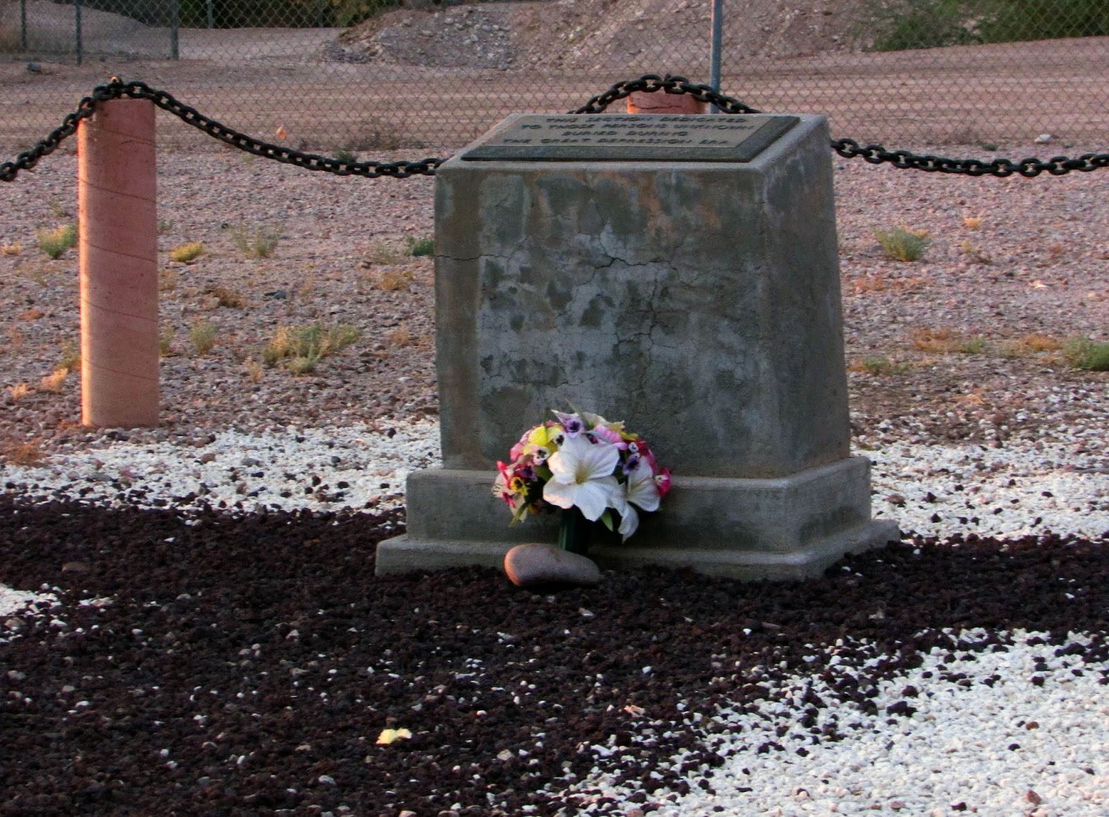 Mesa Cemetery's Old Headstones