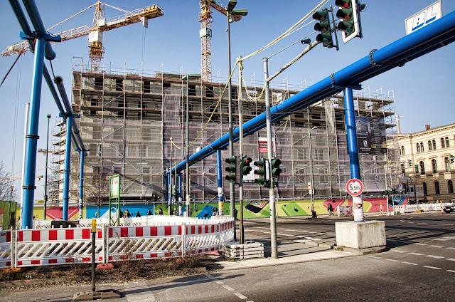 Baustelle Ibis Hotel und Hotel Amano, Invalidenstraße, gegenüber Hauptbahnhof, 10557 Berlin, 11.03.2014